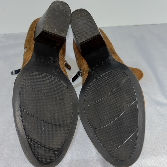 Nine West WNNEVA2 Women's Ankle Boots Brown Faux Suede  Size 6.5 - Picture 11 of 12